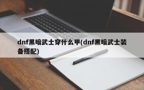 dnf黑暗武士穿什么甲(dnf黑暗武士装备搭配)